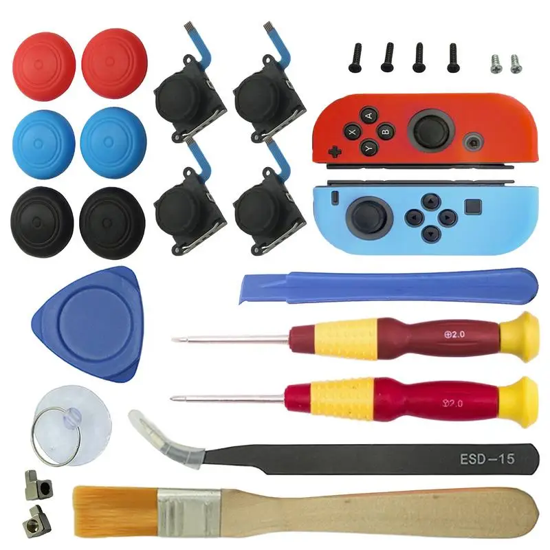 Gamepad Repair Kit Precisive Joystick Screwdriver Set Portable Gamepad Maintenance Tool Beginner Game Devices Supplies
Gamepad Repair Kit Precisive Joystick Screwdriver Set Portable Gamepad Maintenance Tool Beginner Game Devices Supplies