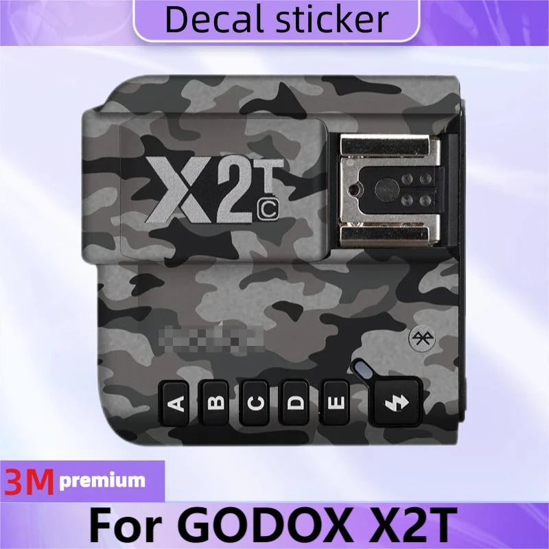 X2T Anti-Scratch Wireless Flash Trigger Sticker Protective Film Body Protector Skin For GODOX X2T
X2T Anti-Scratch Wireless Flash Trigger Sticker Protective Film Body Protector Skin For GODOX X2T