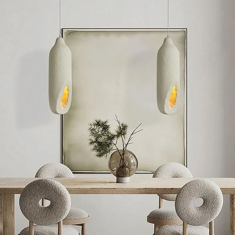 Designer Wabi Sabi Wind Restaurant Led Chandelier Creative Living Model Room Bedroom Decor Lamp Cement Handmade Lighting Fixture
Designer Wabi Sabi Wind Restaurant Led Chandelier Creative Living Model Room Bedroom Decor Lamp Cement Handmade Lighting Fixture