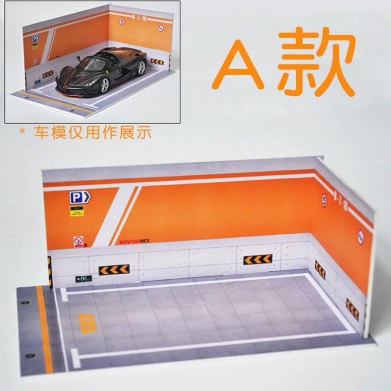 Alloy Car Model PVC Underground Parking Lot Background Wall Display Box for 1/24 Model Climbing Remote Control Car Decorative
Alloy Car Model PVC Underground Parking Lot Background Wall Display Box for 1/24 Model Climbing Remote Control Car Decorative