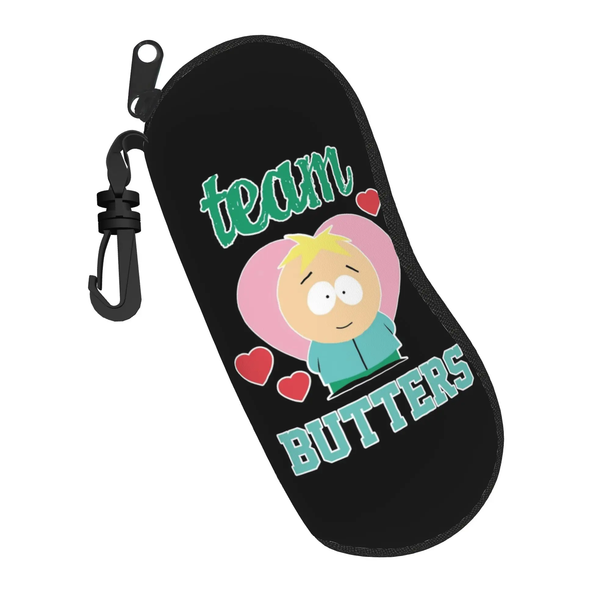 Чехол для очков Harajuku SOUTHPARKs TEAM BUTTERS, аксессуары с принтом, коробка для хранения солнцезащитных очков, коробка для очков с мультяшным рисунком
Чехол для очков Harajuku SOUTHPARKs TEAM BUTTERS, аксессуары с принтом, коробка для хранения солнцезащитных очков, коробка для очков с мультяшным рисунком