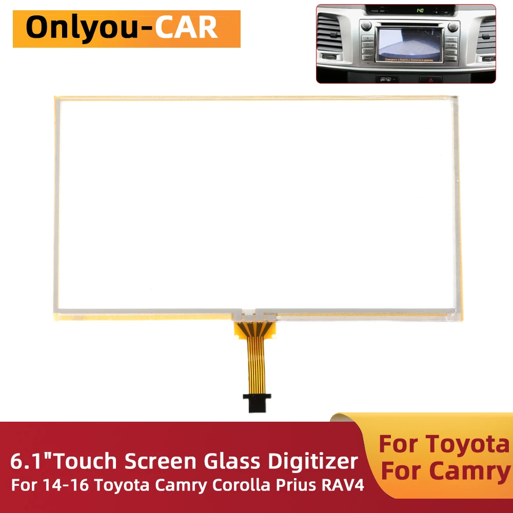 6.1 inch 12 pins Touch Screen Digitizer LA061WQ1(TD)(04) for Toyota Corolla Camry RAV4 Pruis C Radio LA061WQ1
6.1 inch 12 pins Touch Screen Digitizer LA061WQ1(TD)(04) for Toyota Corolla Camry RAV4 Pruis C Radio LA061WQ1