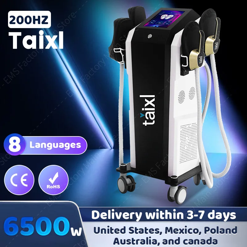 EMS RF 6500W 15 Tesla EMS Slimming Machine Hiemt Nova Body Sculpting High Strength Pelvic Muscle Stimulator Salon Equipment
EMS RF 6500W 15 Tesla EMS Slimming Machine Hiemt Nova Body Sculpting High Strength Pelvic Muscle Stimulator Salon Equipment