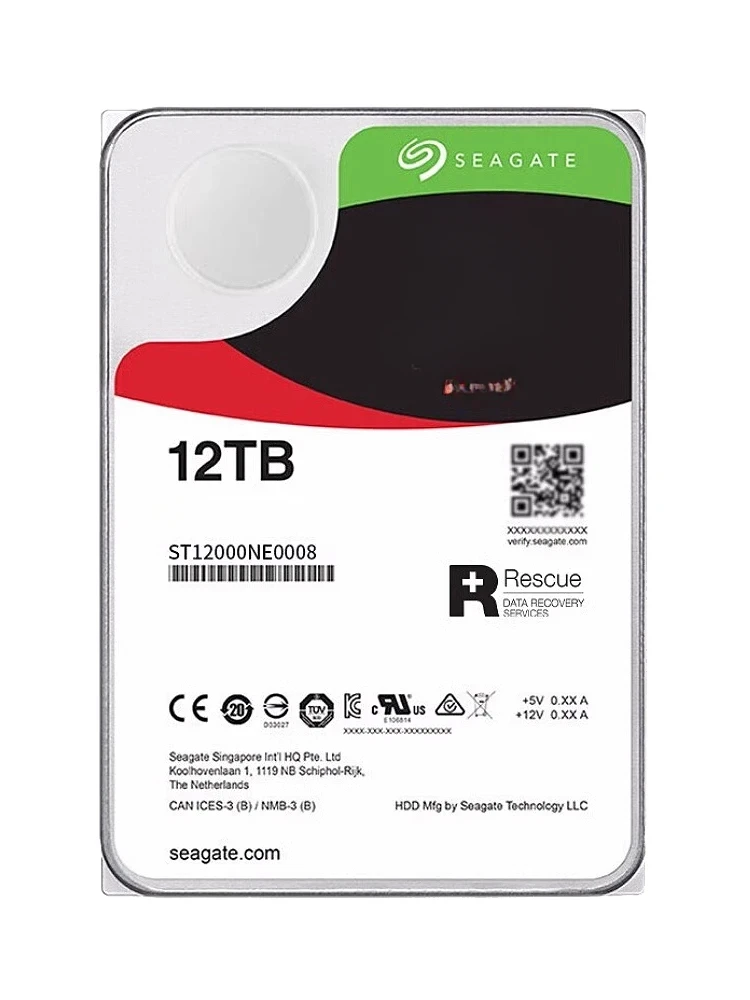 ST12000NE0008 NEW FOR Seagate IronWolf Pro 12TB 7200RPM SATA 6Gb/s 3.5" NAS HDD
ST12000NE0008 NEW FOR Seagate IronWolf Pro 12TB 7200RPM SATA 6Gb/s 3.5" NAS HDD