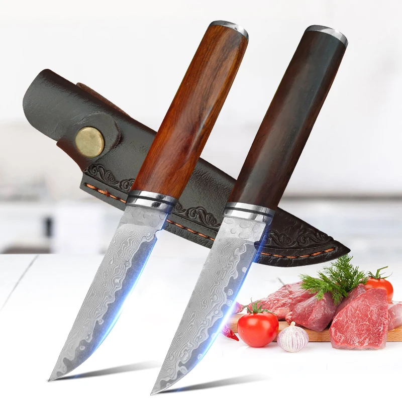 Cuchillo de cocina de acero damasco, High hardness Butcher's paring knife, sharp paring knife, cutting knife Kitchen accessories
Cuchillo de cocina de acero damasco, High hardness Butcher's paring knife, sharp paring knife, cutting knife Kitchen accessories
