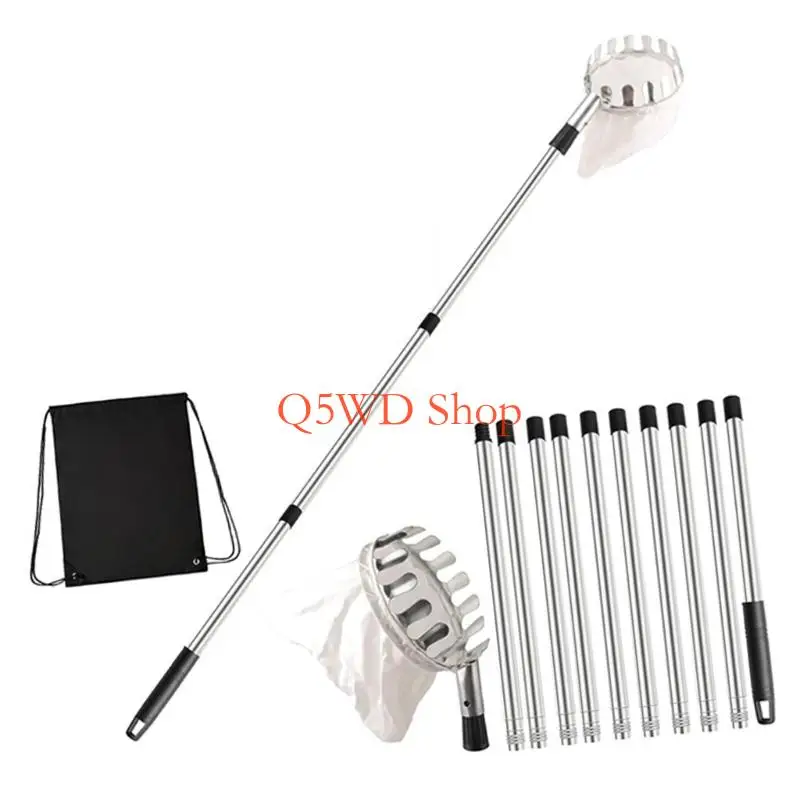 Q5WD Lightweight Extendable Fruit Gathering Device 5.9 Inch Metal Basket Simple Assembly No Climbing Needed For Orchard Garden
Q5WD Lightweight Extendable Fruit Gathering Device 5.9 Inch Metal Basket Simple Assembly No Climbing Needed For Orchard Garden