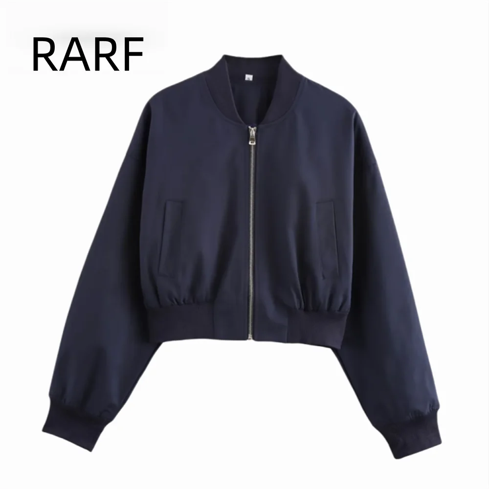 2024 autumn new women's commuting design slim and versatile baseball jacket short shoulder width jacket
2024 autumn new women's commuting design slim and versatile baseball jacket short shoulder width jacket