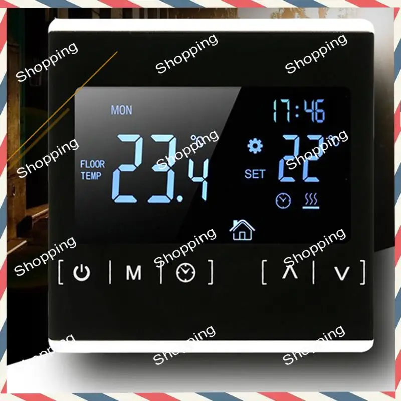 M20K умный ЖК-дисплей с сенсорным экраном, электрическая система подогрева пола, терморегулятор для дома, программируемый переменный ток 85-240 В
M20K умный ЖК-дисплей с сенсорным экраном, электрическая система подогрева пола, терморегулятор для дома, программируемый переменный ток 85-240 В