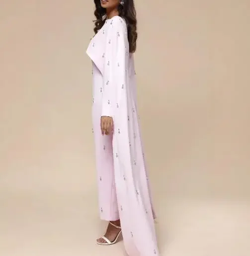 Temperament Women Dresses New Fashion Autumn Inlay Slim Elegant Cape Cloak Long Dress for Women's Clothing
Temperament Women Dresses New Fashion Autumn Inlay Slim Elegant Cape Cloak Long Dress for Women's Clothing