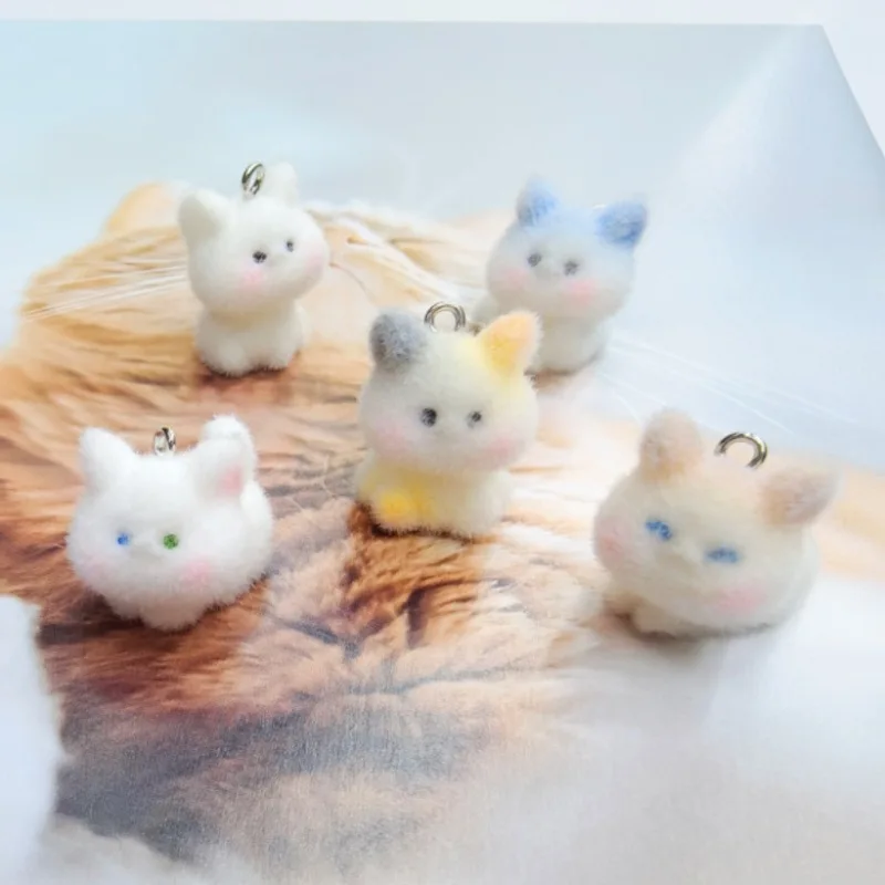20pcs 3D Flocking animals resin Charms Cartoon doll pendant For Bag keychain Handmade DIY Jewelry make Accessories
20pcs 3D Flocking animals resin Charms Cartoon doll pendant For Bag keychain Handmade DIY Jewelry make Accessories