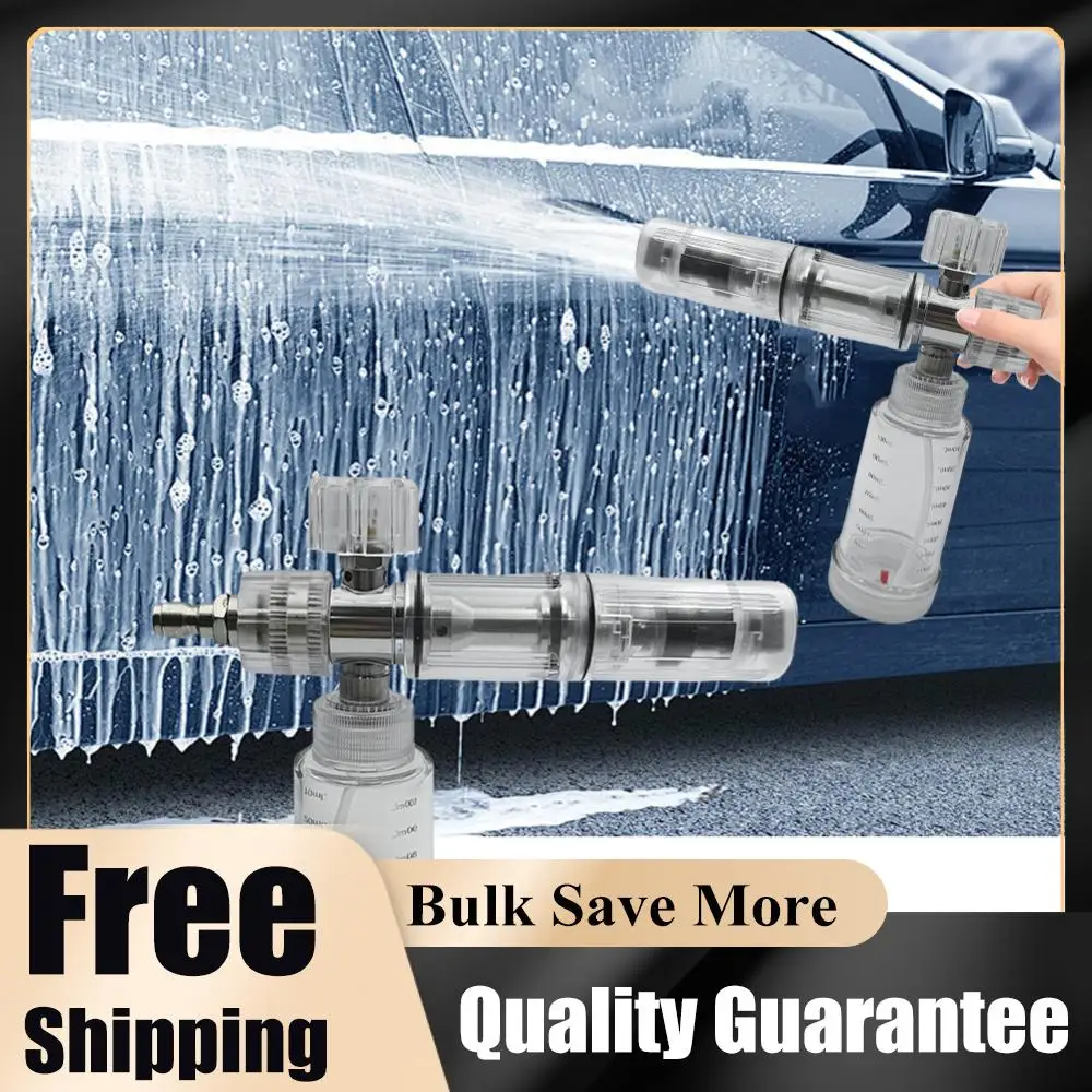 100ml Liquid Foam Sprayer with 1/4 Inch Quick Connector 4500PSI Pressure Washer Gun Water Foam Pot Car Wash Accessories
100ml Liquid Foam Sprayer with 1/4 Inch Quick Connector 4500PSI Pressure Washer Gun Water Foam Pot Car Wash Accessories