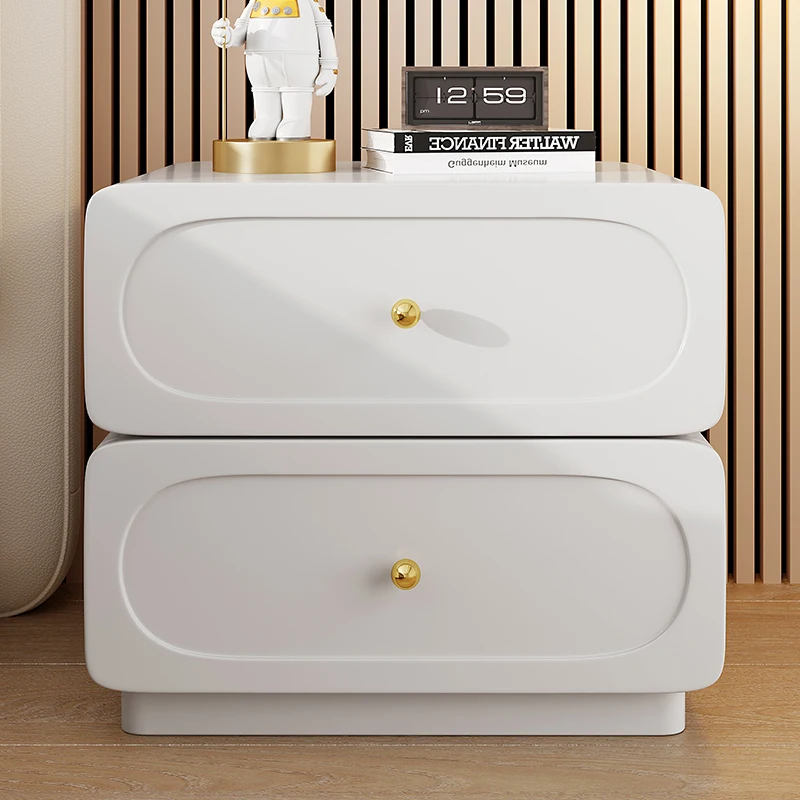 New Luxury Solid Wood Lacquer Nightstand Italian Simple Modern Bedroom Bedside Storage Cabinet Mesa De Noche Home Furniture WKNS
New Luxury Solid Wood Lacquer Nightstand Italian Simple Modern Bedroom Bedside Storage Cabinet Mesa De Noche Home Furniture WKNS