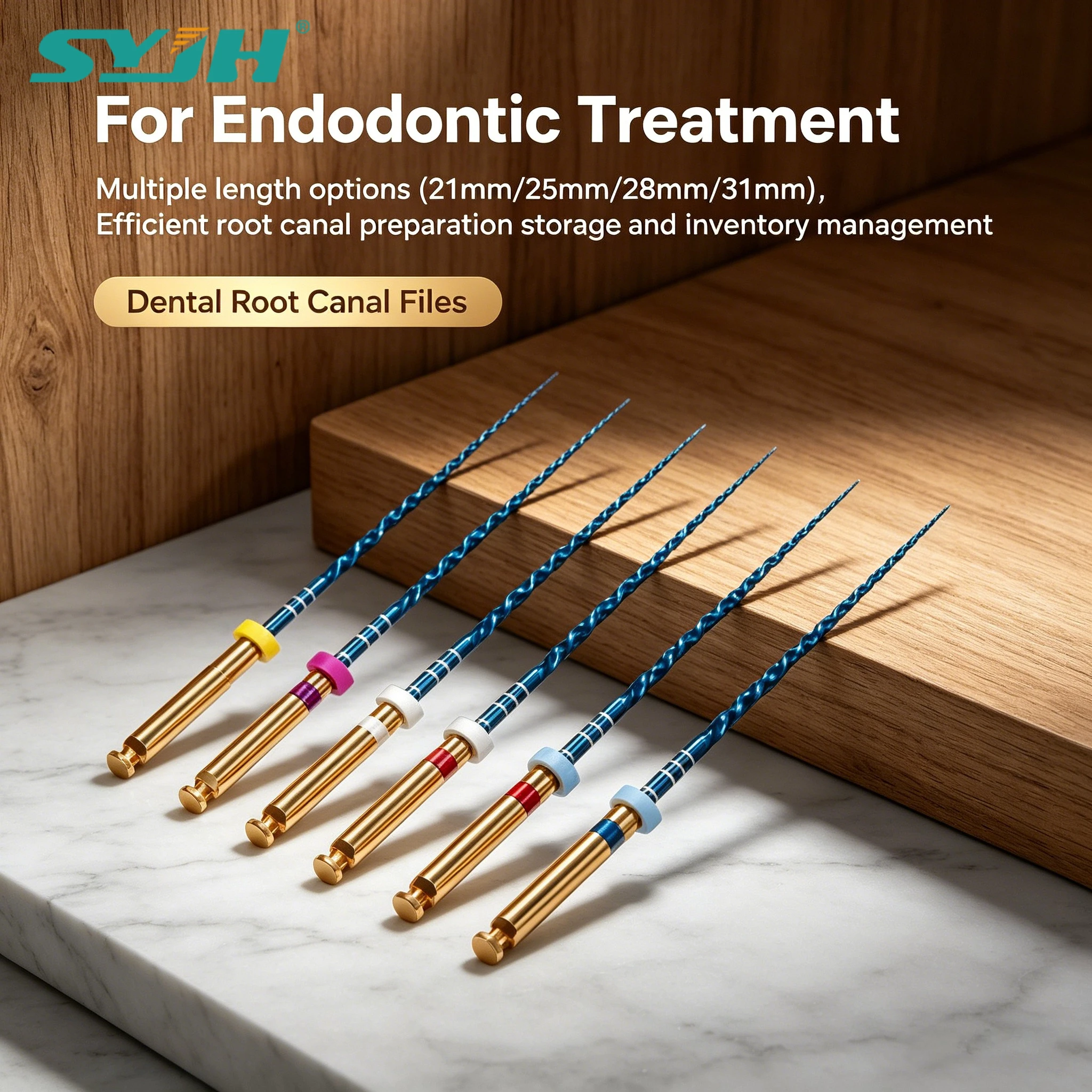 60pcs/10Box SYJH Dental Sx-F3 Blue Files Nickel-titanium Heat Activation 19/21/25/31mm Durable Rotary Endodontic Root Canal File
60pcs/10Box SYJH Dental Sx-F3 Blue Files Nickel-titanium Heat Activation 19/21/25/31mm Durable Rotary Endodontic Root Canal File