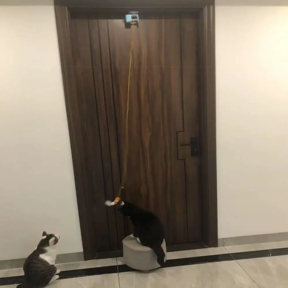 Funny Electric Door Hanging Elastic Rope Feather Bell Elastic Rope Pet Rechargeable Automatic Lifting
Funny Electric Door Hanging Elastic Rope Feather Bell Elastic Rope Pet Rechargeable Automatic Lifting