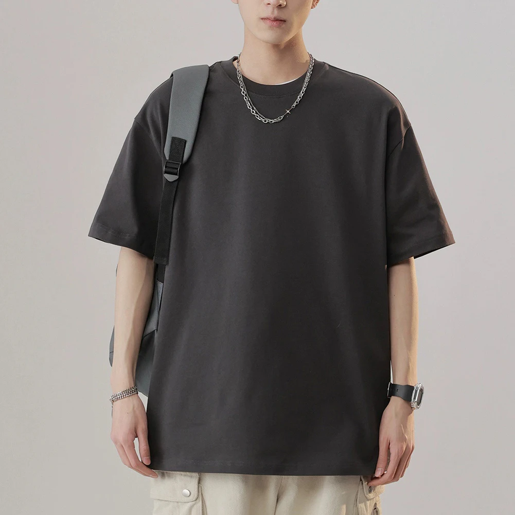 Fashion T-Shirt Loose Fit T-Shirt Casual Wear Summer Fashion Dark Grey Comfortable Summer Wear Men Tee Brand New
Fashion T-Shirt Loose Fit T-Shirt Casual Wear Summer Fashion Dark Grey Comfortable Summer Wear Men Tee Brand New