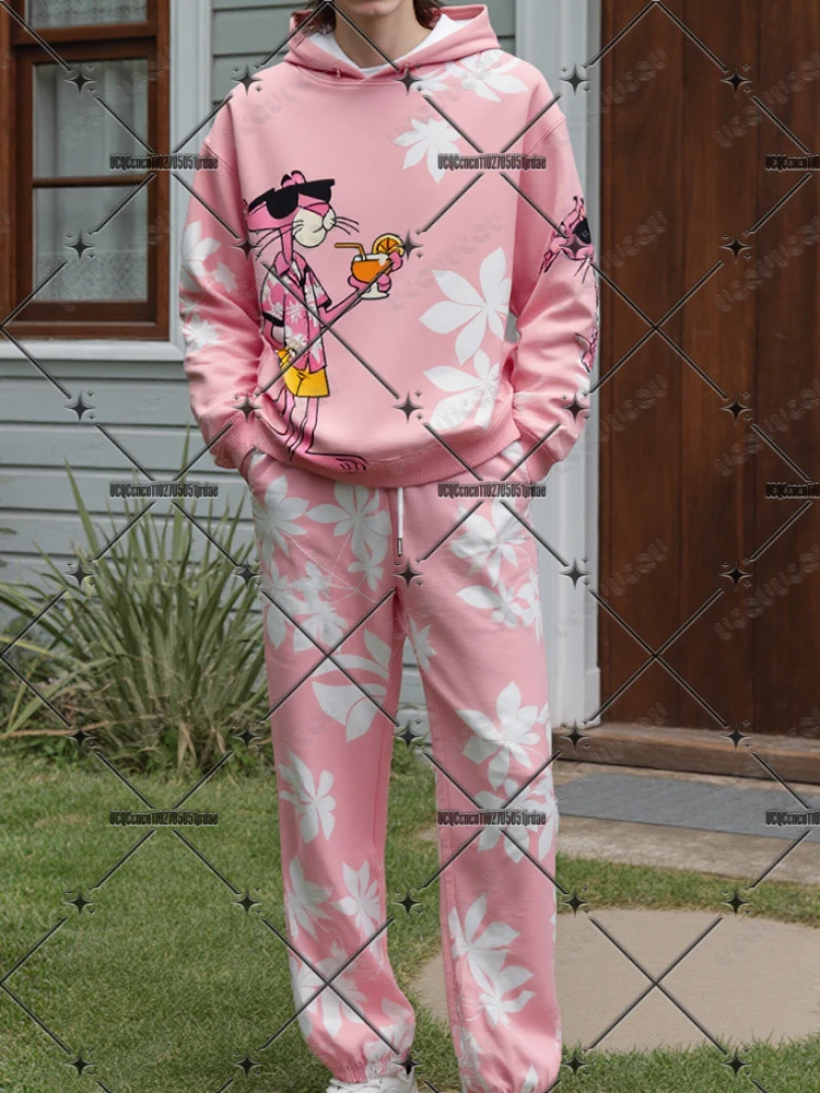 Pink Panther Print Tracksuit Suits Autumn Winter Fashion Hoodies+Long Pants Set Men's Casual Street Suits Overszied Male Clothes
Pink Panther Print Tracksuit Suits Autumn Winter Fashion Hoodies+Long Pants Set Men's Casual Street Suits Overszied Male Clothes