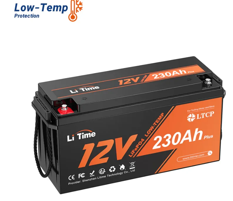 Wholesale Factory Supply 12V 230Ah LiFePO4 Lithium Deep Cycle Battery BMS200A For Marine And RVs Backup Power
Wholesale Factory Supply 12V 230Ah LiFePO4 Lithium Deep Cycle Battery BMS200A For Marine And RVs Backup Power