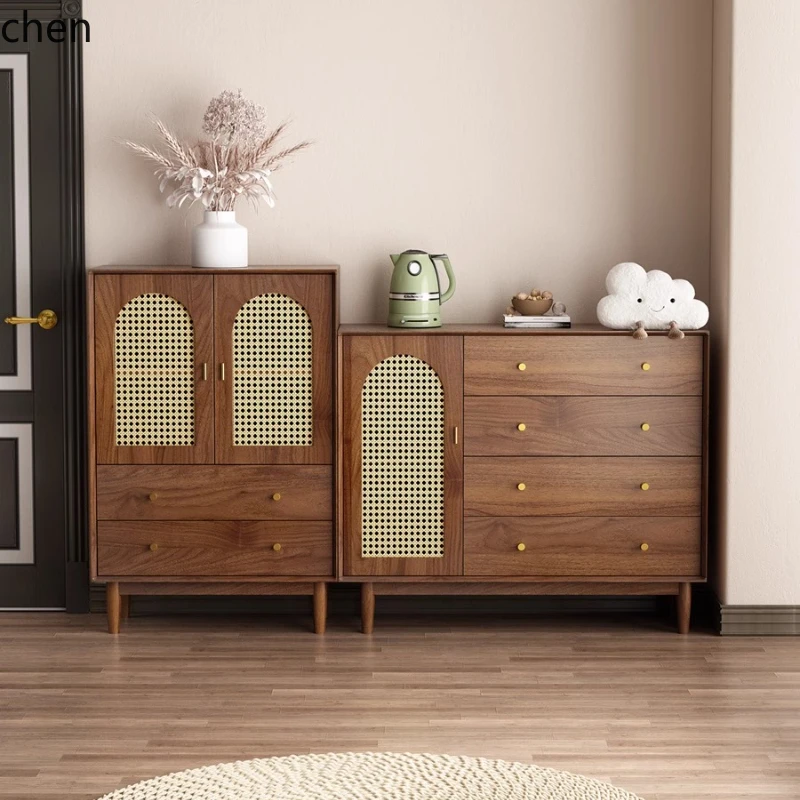 CP Solid Wood Living Room Standing Cabinet New Chinese Bedroom Walnut Storage Locker Bedside Drawer Cabinet
CP Solid Wood Living Room Standing Cabinet New Chinese Bedroom Walnut Storage Locker Bedside Drawer Cabinet