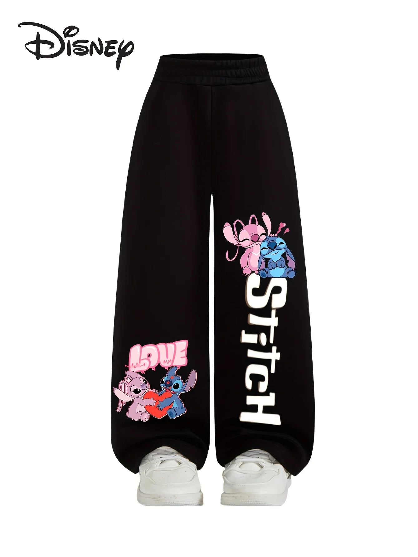 Disney Stitch Women's Straight Sweatpants Casual Fashion Autumn and Winter Fleece Sports Pants Streetwear Oversized
Disney Stitch Women's Straight Sweatpants Casual Fashion Autumn and Winter Fleece Sports Pants Streetwear Oversized