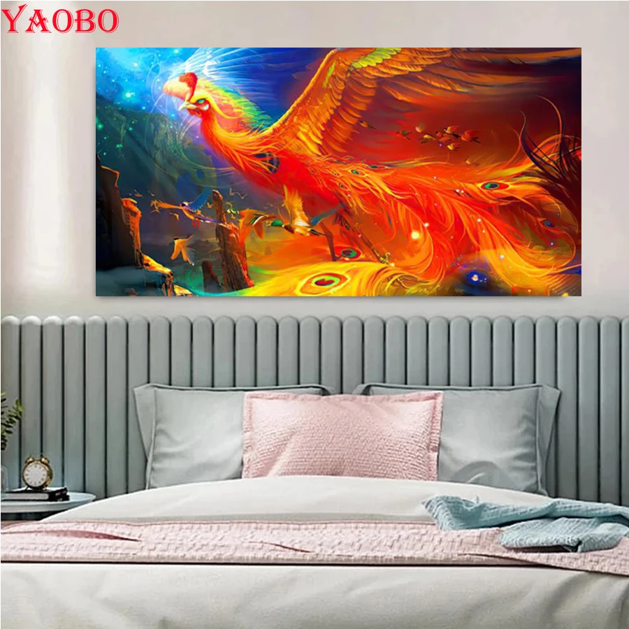 5D Diamond Painting Beautiful Phoenix Big Wings Picture Of Rhinestone Full Diamond Embroidery Cross Stitch Mosaic Art Home Decor
5D Diamond Painting Beautiful Phoenix Big Wings Picture Of Rhinestone Full Diamond Embroidery Cross Stitch Mosaic Art Home Decor