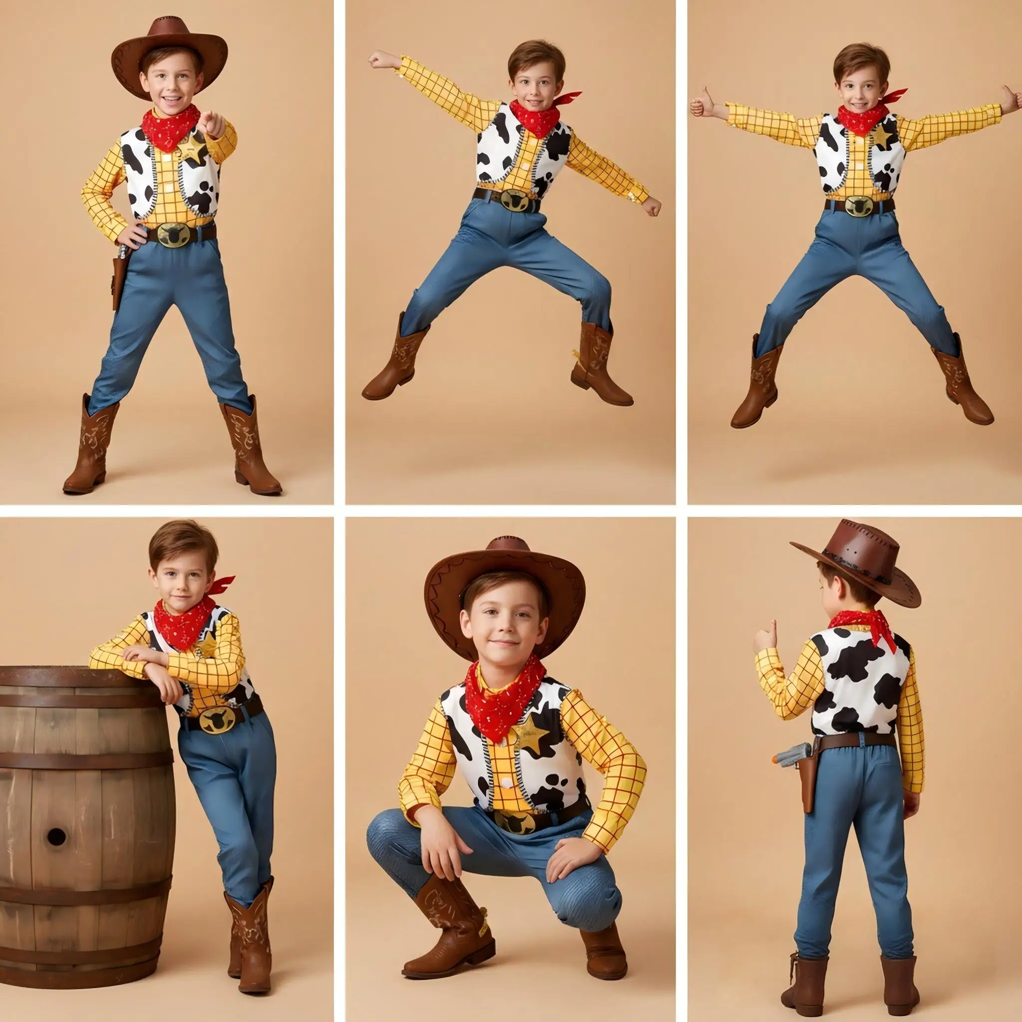 Toy Story Woody Jessie Cosplay Costume for Cowboy Clothing Hat Set Roleplaying Fantasia Outfits Halloween Carnival Party Suits
Toy Story Woody Jessie Cosplay Costume for Cowboy Clothing Hat Set Roleplaying Fantasia Outfits Halloween Carnival Party Suits