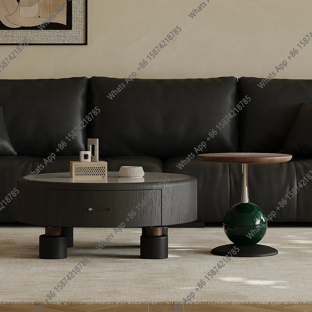 Italian light luxury marble coffee table 2026 new living room home high sense minimalist design sense size round coffee table
Italian light luxury marble coffee table 2026 new living room home high sense minimalist design sense size round coffee table