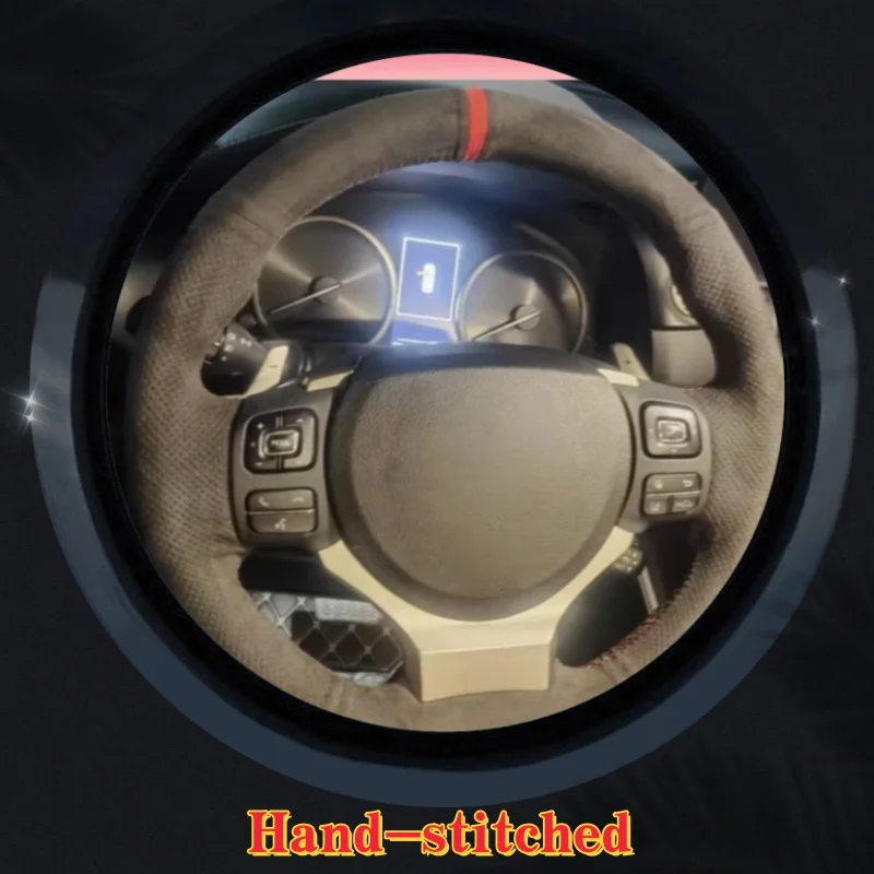 Customized Hand-stitched Suede Steering Wheel Cover For Lexus IS250 2014 2015 IS200t 2016 2017 IS300 IS350 IS F-Sport Accessorie
Customized Hand-stitched Suede Steering Wheel Cover For Lexus IS250 2014 2015 IS200t 2016 2017 IS300 IS350 IS F-Sport Accessorie