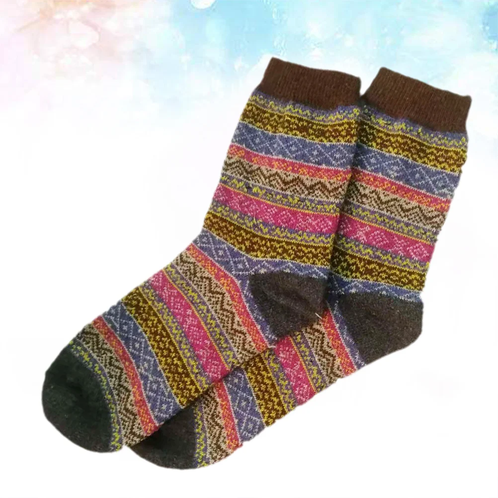 1 Pair of Winter Rabbit Wool Socks Female Cool Style Design Socks(Coffee) Winter Socks Warm Socks Unisex Socks
1 Pair of Winter Rabbit Wool Socks Female Cool Style Design Socks(Coffee) Winter Socks Warm Socks Unisex Socks