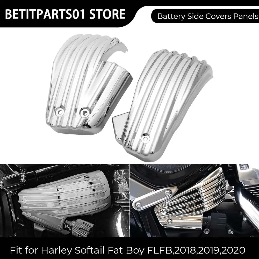 Battery Side Fairing Covers Panels ABS Plastic Chrome 1 Pair Motorcycle Fit For Harley Softail Hydra-Glide Revival 114 FLI 2024
Battery Side Fairing Covers Panels ABS Plastic Chrome 1 Pair Motorcycle Fit For Harley Softail Hydra-Glide Revival 114 FLI 2024