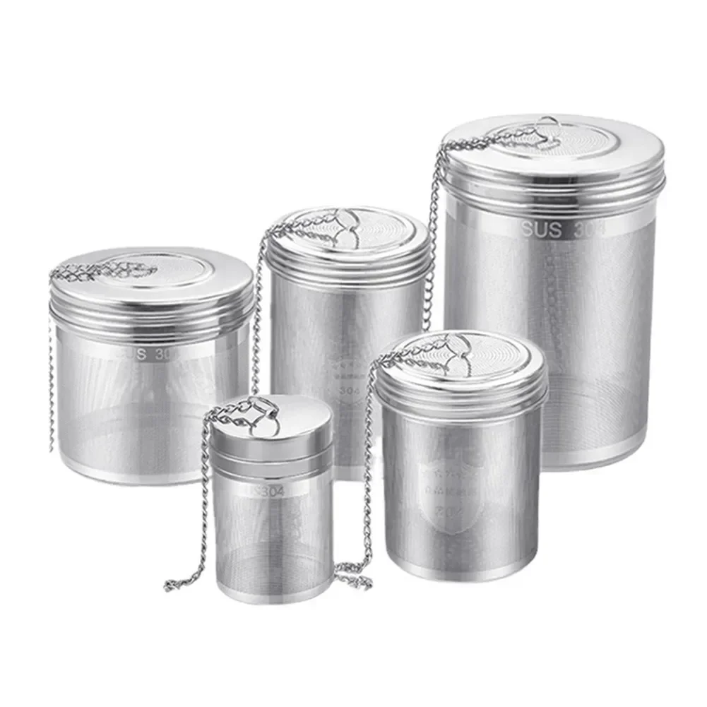 Tea Infuser, 304 Stainless Steel Mesh Filter Strainer, Easy to Clean and Dishwasher Safe, Fits Various Teapots and Cups 1 Piece
Tea Infuser, 304 Stainless Steel Mesh Filter Strainer, Easy to Clean and Dishwasher Safe, Fits Various Teapots and Cups 1 Piece