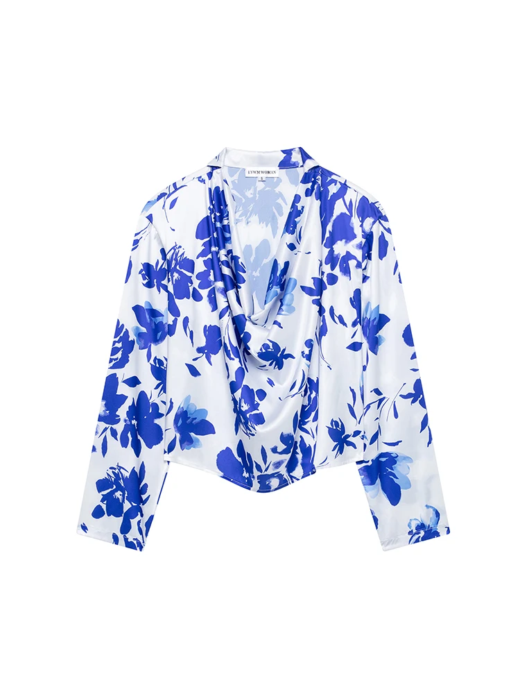 KUCLUT Women Fashion Printed Pleated Pullover Blouse Vintage Swinging Collar Long Sleeves Female Chic Lady Shirts
KUCLUT Women Fashion Printed Pleated Pullover Blouse Vintage Swinging Collar Long Sleeves Female Chic Lady Shirts