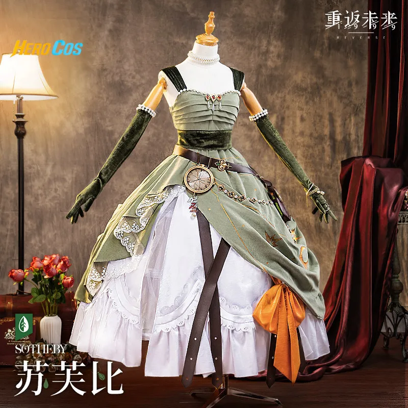 Game Reverse:1999 Sotheby Cosplay Costume Lolita Dress Princess Dress For Hallowmas Christmas Role Play Women HERO Cos
Game Reverse:1999 Sotheby Cosplay Costume Lolita Dress Princess Dress For Hallowmas Christmas Role Play Women HERO Cos