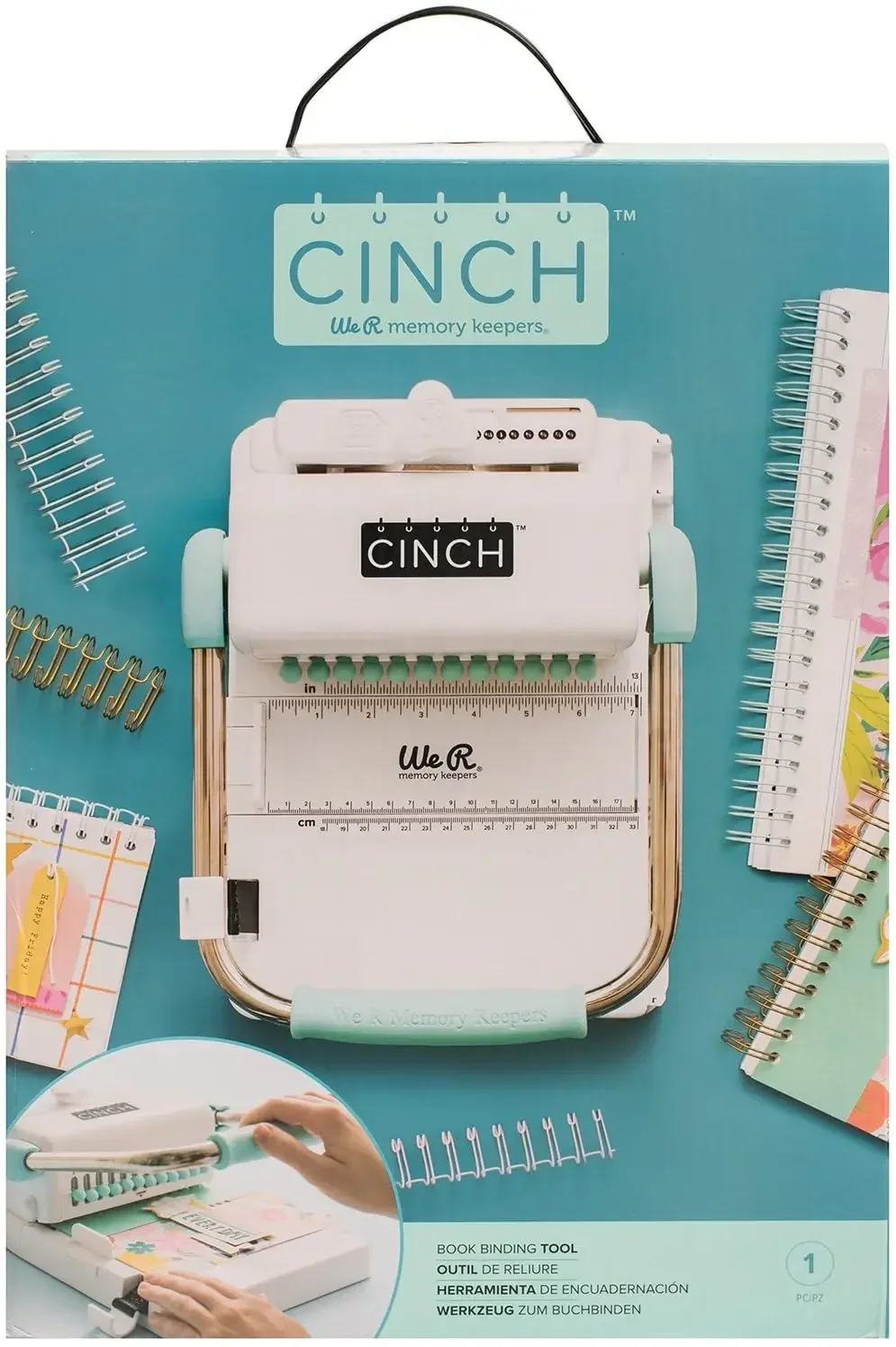 Professional Book Binding Machine, Easy Spiral Bind, Slide Ruler, 2:1 Pitch
Professional Book Binding Machine, Easy Spiral Bind, Slide Ruler, 2:1 Pitch