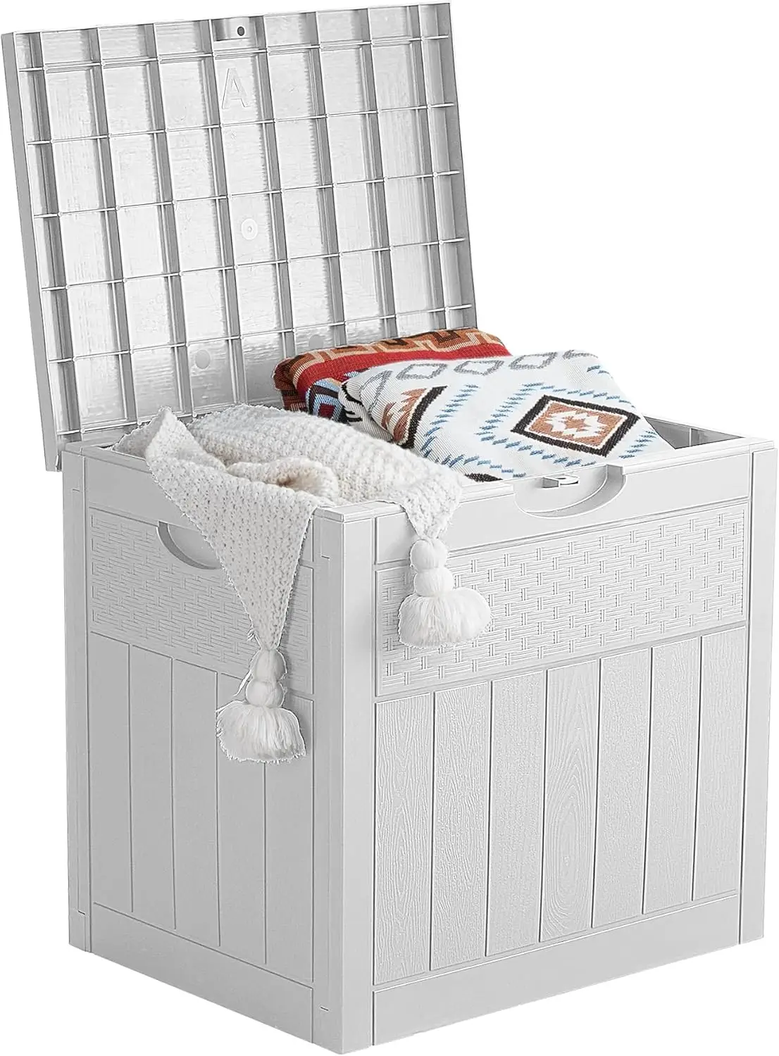 33 Gallon Deck Box, Small Outdoor Storage Box Waterproof, Lockable Secure Package Bin Delivery Box for Outside Front Porch, Pati
33 Gallon Deck Box, Small Outdoor Storage Box Waterproof, Lockable Secure Package Bin Delivery Box for Outside Front Porch, Pati