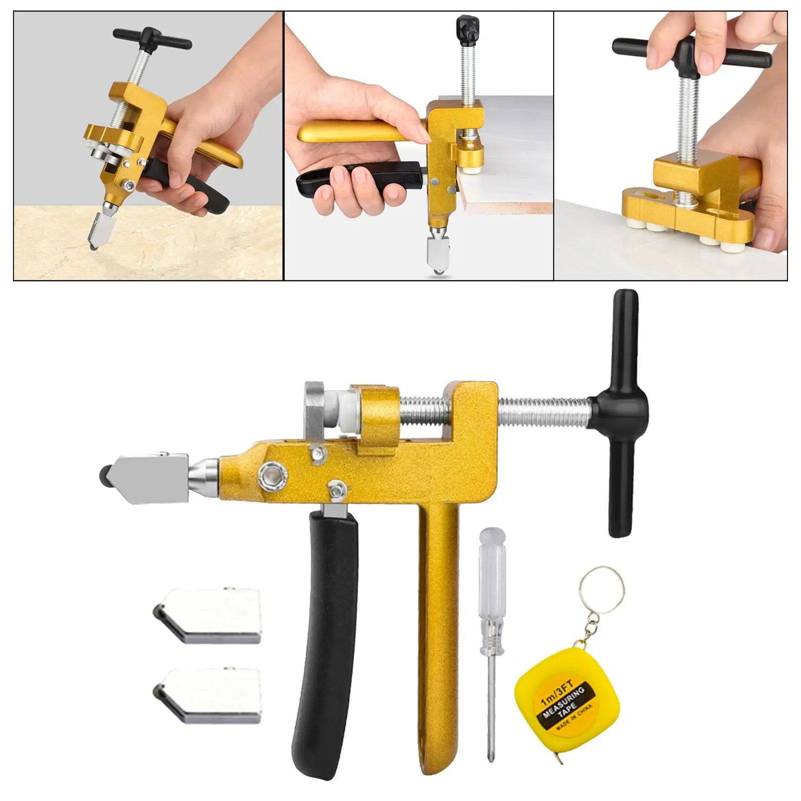 Glass Tile Cutter Breaker, Glass Ceramic, Cutting Tool, 3 in
Glass Tile Cutter Breaker, Glass Ceramic, Cutting Tool, 3 in
