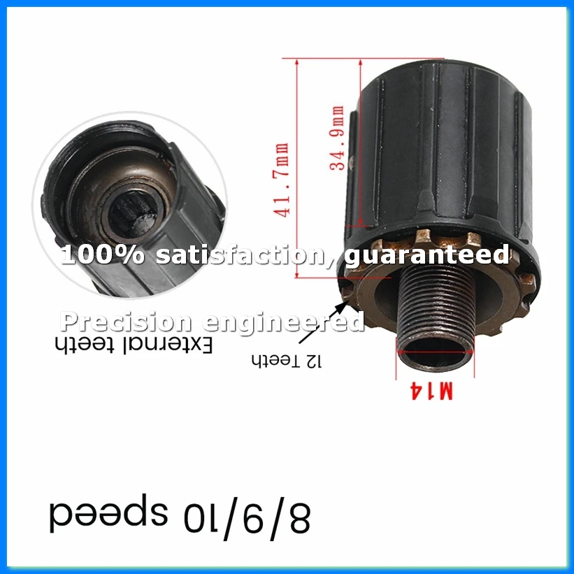 8/9/10 Speed Bicycle Freehub Body for /RM40/RM60 Steel Road Bike Hubs Body Cycling Freehub Rear Bearing Base-FS
8/9/10 Speed Bicycle Freehub Body for /RM40/RM60 Steel Road Bike Hubs Body Cycling Freehub Rear Bearing Base-FS
