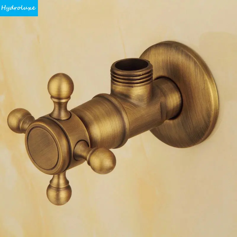 Bronze Triangle Valve Water Control Antique Triangle Tap Water Gold Angle Valve Brass Wall Mount Tap Valve for Toilet Universal
Bronze Triangle Valve Water Control Antique Triangle Tap Water Gold Angle Valve Brass Wall Mount Tap Valve for Toilet Universal