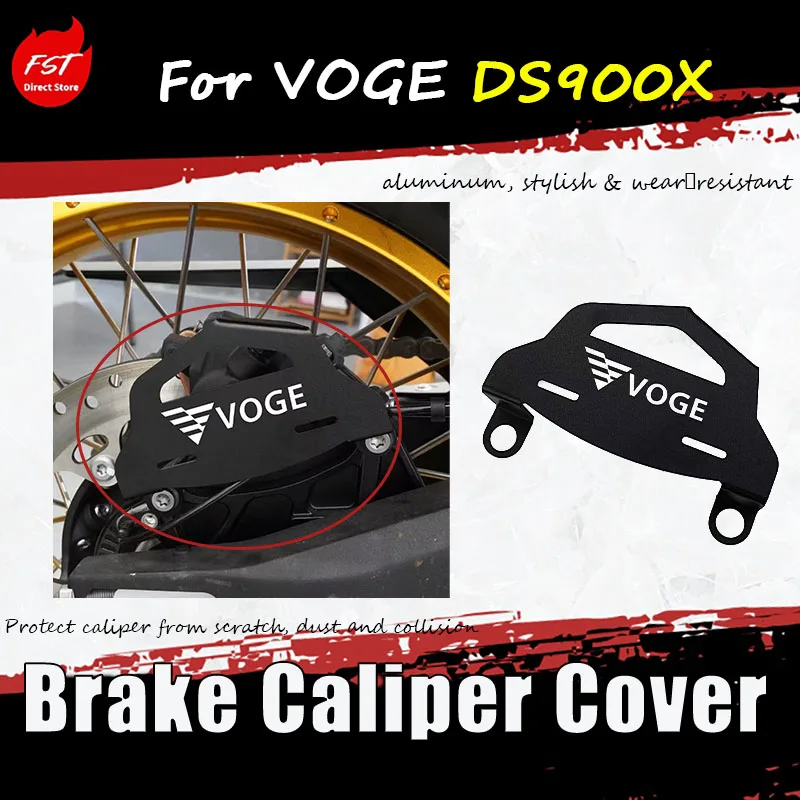 For VOGE DS900X, the accessory includes a brake caliper protection cover and shock absorption decoration for motorcycles.
For VOGE DS900X, the accessory includes a brake caliper protection cover and shock absorption decoration for motorcycles.