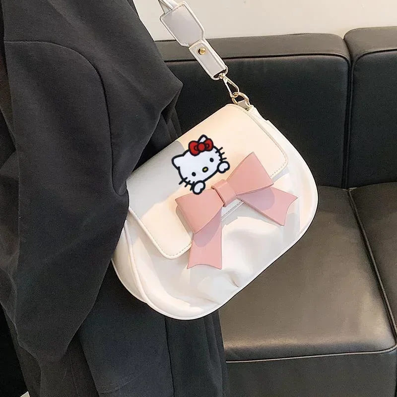 Sanrio hello kitty my melody new fashion messenger bag bow shoulder bag kuromi cloud girl handbag
Sanrio hello kitty my melody new fashion messenger bag bow shoulder bag kuromi cloud girl handbag