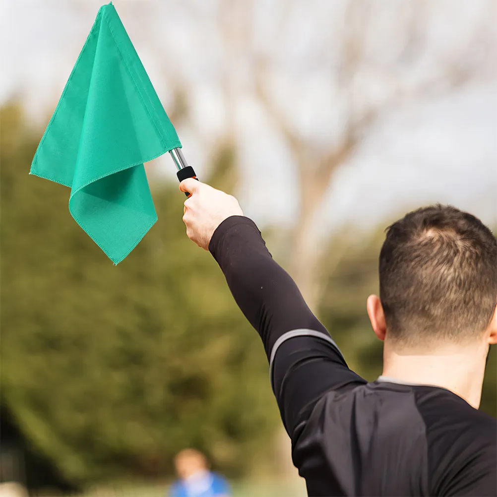 4pcs Commanding Referee Flags Professional Warning Signal Traffic Safety Handheld Flag Set For Sports Field Events Referee
4pcs Commanding Referee Flags Professional Warning Signal Traffic Safety Handheld Flag Set For Sports Field Events Referee