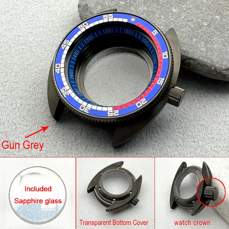 44 мм Gun Grey Mod 6105 6309 Abalone Turtle Case Crown at 3.0 Fit 7S 4R35 NH35 NH36 Механизм 20ATM Водонепроницаемый корпус часов на заказ
44 мм Gun Grey Mod 6105 6309 Abalone Turtle Case Crown at 3.0 Fit 7S 4R35 NH35 NH36 Механизм 20ATM Водонепроницаемый корпус часов на заказ