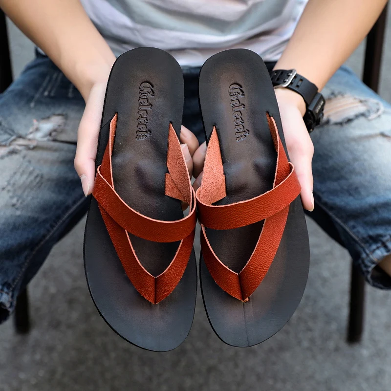 2026 New Men's Slippers Flip-flops Casual Outdoor Beach Lightweight Everyday Sandals Men's Home Slippers Stylish and Non-slip
2026 New Men's Slippers Flip-flops Casual Outdoor Beach Lightweight Everyday Sandals Men's Home Slippers Stylish and Non-slip