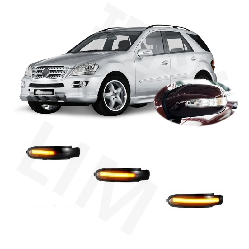for Mercedes M Class W164 GL Class X164 2005 2006 2007 2008 2009 Dynamic LED Side Wing Mirror Turn Light Signal Lamp
for Mercedes M Class W164 GL Class X164 2005 2006 2007 2008 2009 Dynamic LED Side Wing Mirror Turn Light Signal Lamp