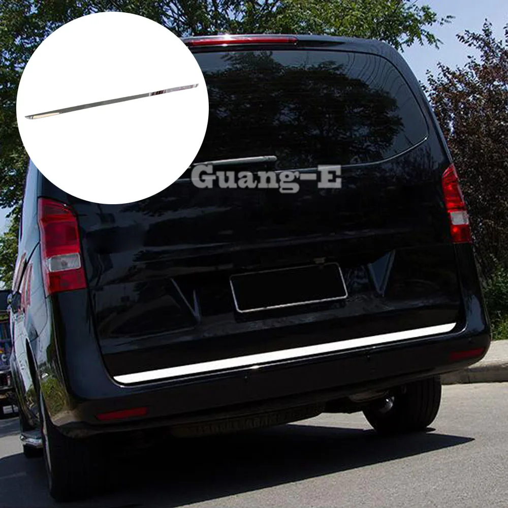 Car Rear Door Trunk Lid Tailgate Strip Trim Cover Auto Exterior Accessories For Benz Vito W447 2016 2017 2018 2019 2020-2022
Car Rear Door Trunk Lid Tailgate Strip Trim Cover Auto Exterior Accessories For Benz Vito W447 2016 2017 2018 2019 2020-2022