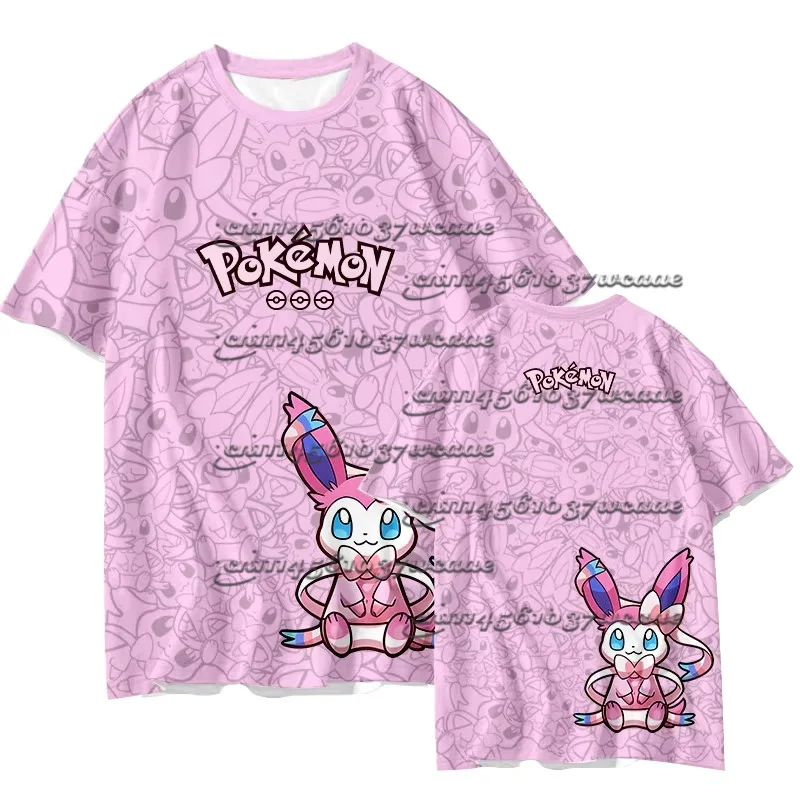 Potdemiel Summer Elf Pok É Mon Eevee Evolution Anime Peripheral Breathable Comfortable Parent Anime T-shirt Family Matching
Potdemiel Summer Elf Pok É Mon Eevee Evolution Anime Peripheral Breathable Comfortable Parent Anime T-shirt Family Matching