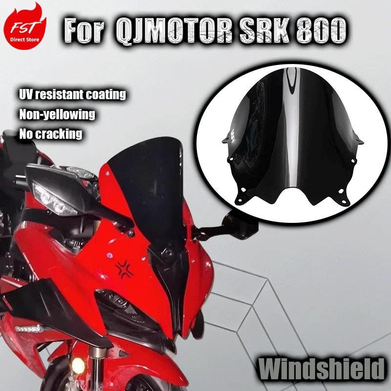Для QJMOTOR SRK 800 SRK600: модифицированное ветровое стекло, увеличенное, для гоночных трасс, ветровой обтекатель и переднее ветровое стекло.
Для QJMOTOR SRK 800 SRK600: модифицированное ветровое стекло, увеличенное, для гоночных трасс, ветровой обтекатель и переднее ветровое стекло.