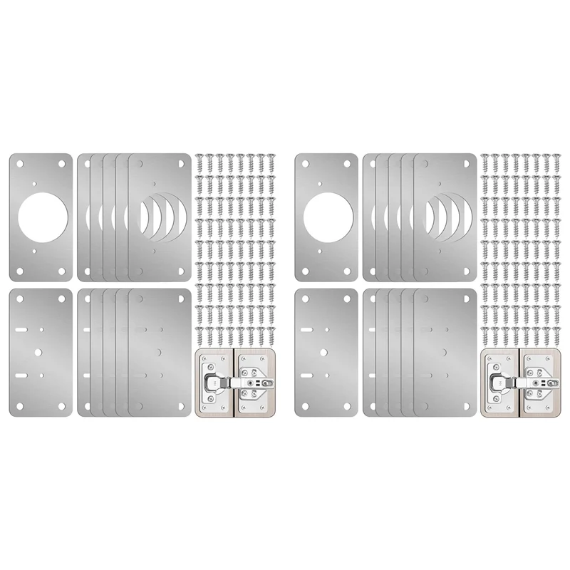 A02M-24-Pack Ремкомплект петель-ремонтная пластина для дверных петель шкафа, крепежная пластина для кухонного шкафа, дверного шкафа, шкафа
A02M-24-Pack Ремкомплект петель-ремонтная пластина для дверных петель шкафа, крепежная пластина для кухонного шкафа, дверного шкафа, шкафа