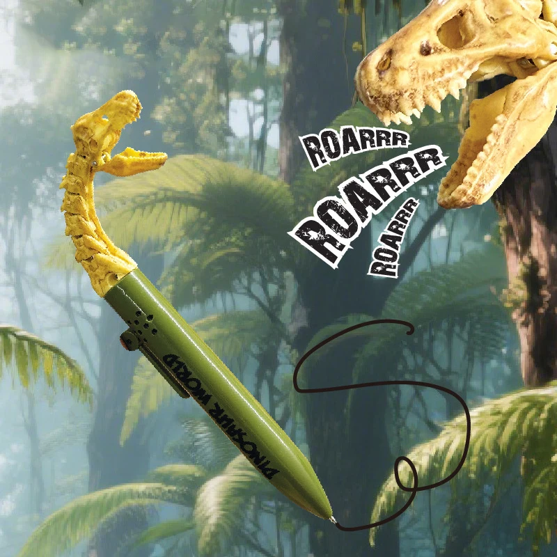 Забавная гелевая ручка-динозавр с открытым ртом, прикольный реквизит для розыгрышей, совместима с подростками от 5 лет
Забавная гелевая ручка-динозавр с открытым ртом, прикольный реквизит для розыгрышей, совместима с подростками от 5 лет