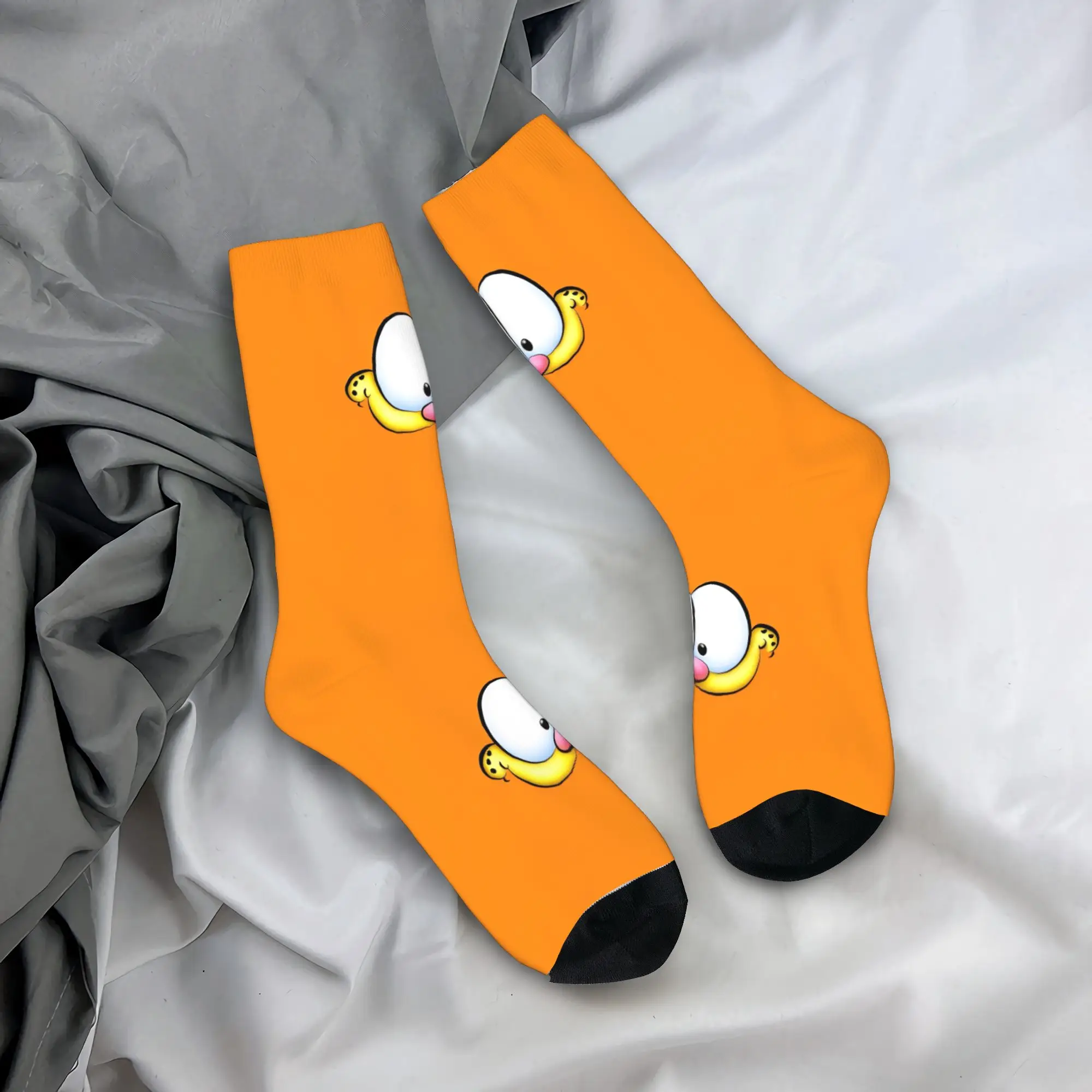 Casual G-Garfields Cartoon Cat Football Socks Polyester Long Socks for Women Men Breathable
Casual G-Garfields Cartoon Cat Football Socks Polyester Long Socks for Women Men Breathable
