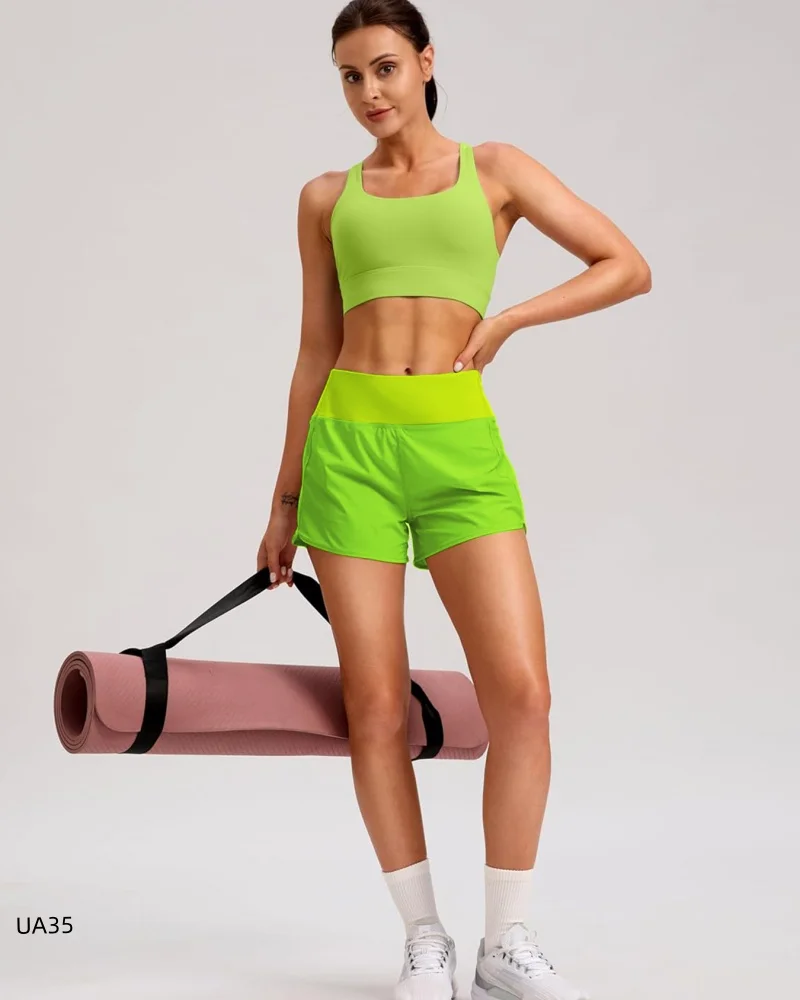 Slim Fit High Waist Workout Shorts for Women Breathable Split Hem Design Quick Dry Running Fitness Sports Shorts
Slim Fit High Waist Workout Shorts for Women Breathable Split Hem Design Quick Dry Running Fitness Sports Shorts